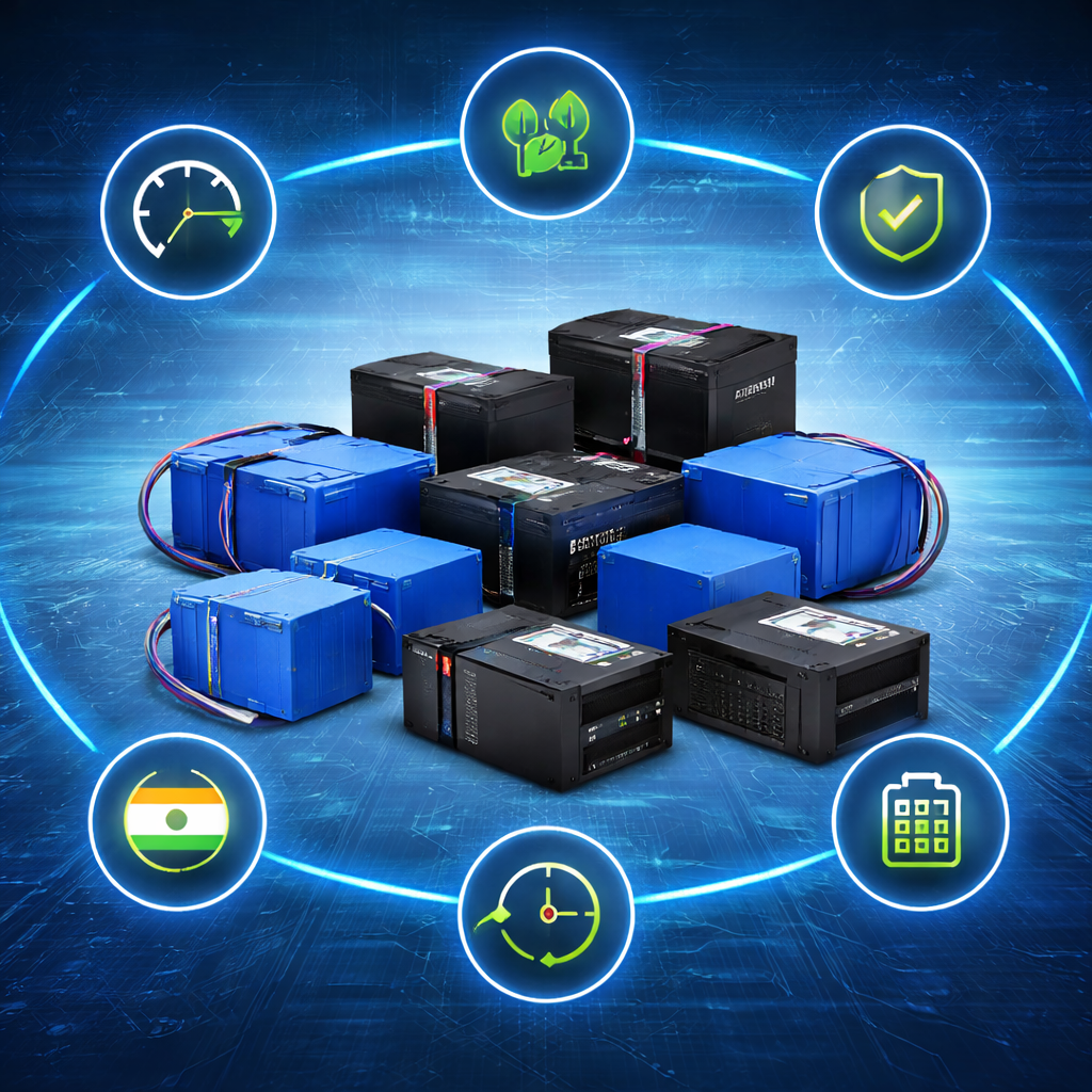 Lithium battery for solar energy storage system with long life and high safety standards